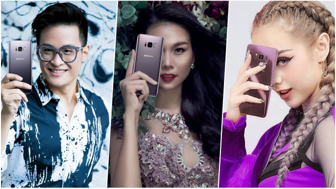 Học ngay sao Việt mẹo phối đồ chuẩn cùng trào lưu Tím Khói Ảnh 2