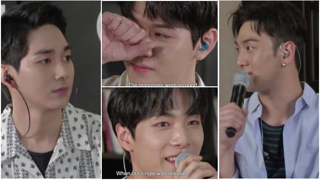 NU'EST rơi nước mắt, nghẹn ngào hát 'Hello' version mới trong mini concert trở lại đầu tiên Ảnh 2