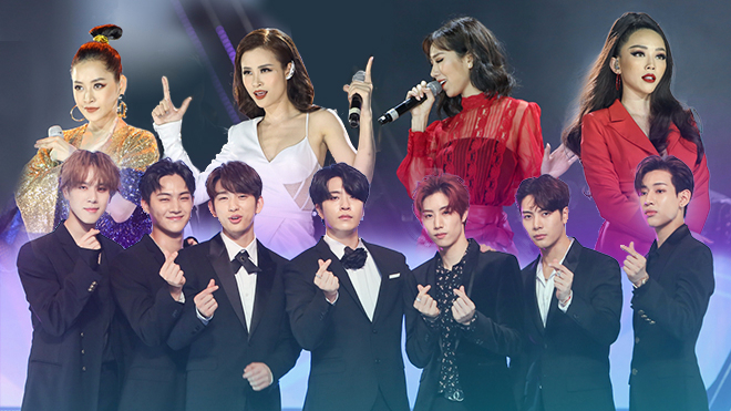 V Live Awards: Got7 live ‘quá máu’, dàn sao nữ Việt ‘lấn át’ cả sân khấu Ảnh 2