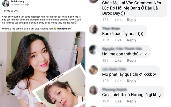 Sau hàng loạt vụ 'mất tích' đến lượt Bích Phương tìm mẹ bị thất lạc Ảnh 2