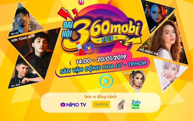 Ngồi nhà và xem Đại nhạc hội cực hot của Sơn Tùng, Hồ Ngọc Hà và Đen Vâu Ảnh 2