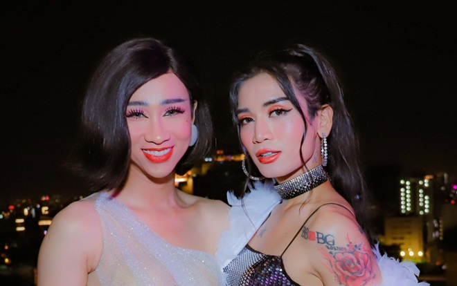 BB Trần và Hải Triều hóa quý cô quyến rũ tại sự kiện 'Born This Way' Ảnh 2