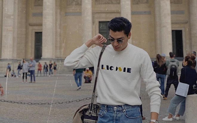 'Ông chú quốc dân' Trần Quang Đại cùng thương hiệu Lacoste nổi bần bật tại Giải Roland Garros Ảnh 2