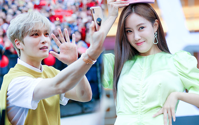 Chuyện gì xảy ra tại fansign V Heartbeat hôm nay: Hyomin đối mặt Annabelle, Kim Jae Joong tới sát fan để có bằng được tấm selfie ưng ý Ảnh 2