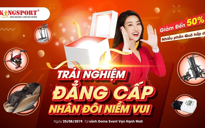 Thoải mái trải nghiệm những sản phẩm chăm sóc sức khỏe hiện đại nhất tại 'Ngày hội sức khỏe cùng Kingsport' Ảnh 2