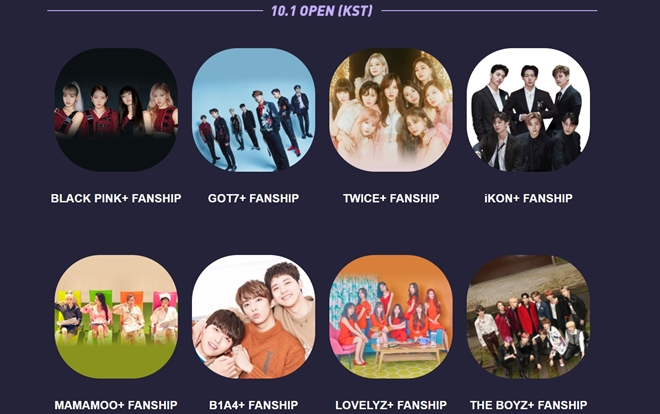 Trải nghiệm miễn phí dịch vụ trả tiền trên Fanship của Black Pink, Twice Ảnh 2