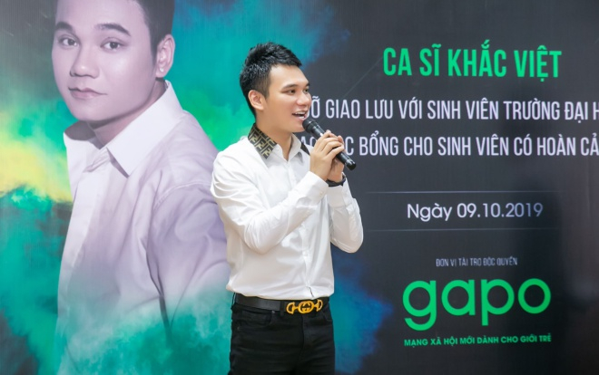 Gapo đồng hành cùng Khắc Việt trao học bổng cho sinh viên Ảnh 2