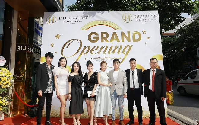 Hải Lê Dentist khai trương thu hút sự tham gia của nhiều ngôi sao trong làng giải trí Ảnh 2
