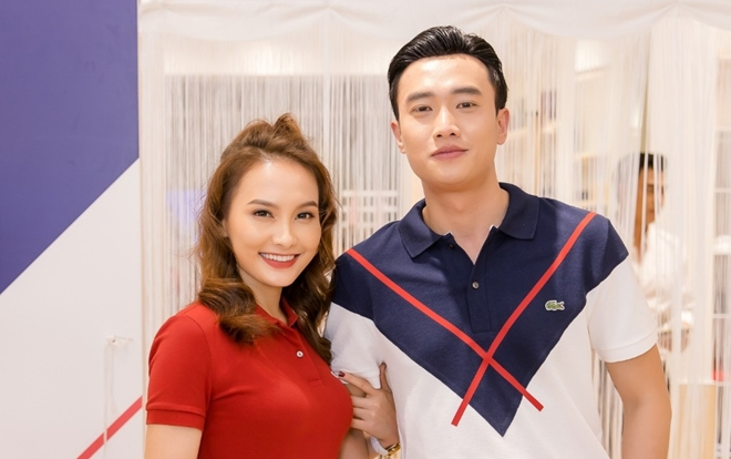 Quốc Trường, Bảo Thanh sánh bước thanh lịch trong trang phục Lacoste Ảnh 2