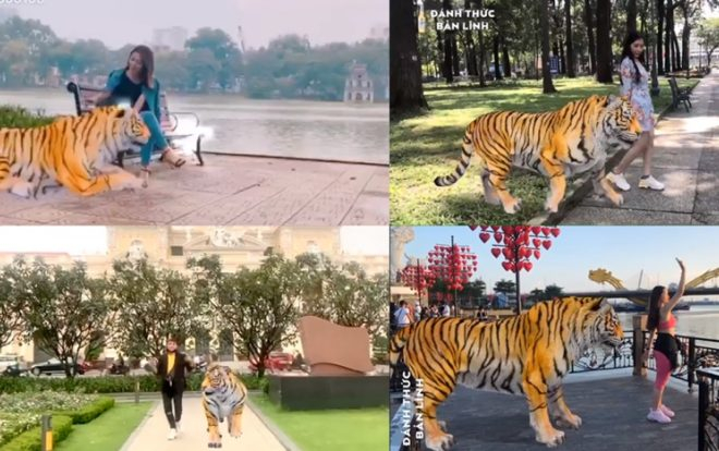 Chuyện 'dắt boss' đi dạo đã là gì, trend bây giờ là phải 'dắt hổ' đi chơi Ảnh 2