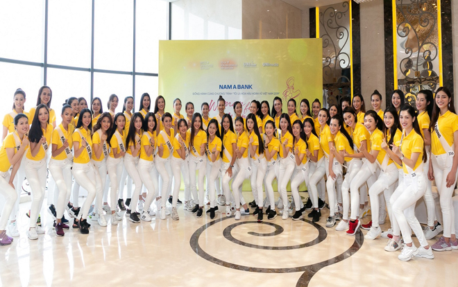 Nam A Bank đào tạo kỹ năng xây dựng doanh nghiệp cho Top 60 Miss Universe Vietnam 2019 Ảnh 2