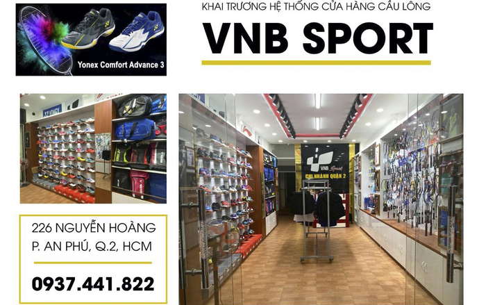 Khai trương cửa hàng thể thao chính hãng VNB Sports tại An Phú, Quận 2 Ảnh 2