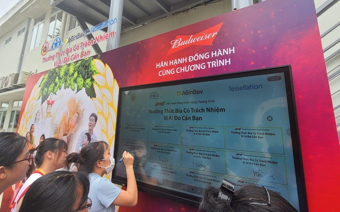 AB Inbev tiếp tục nâng cao văn hóa uống bia có trách nhiệm Ảnh 2