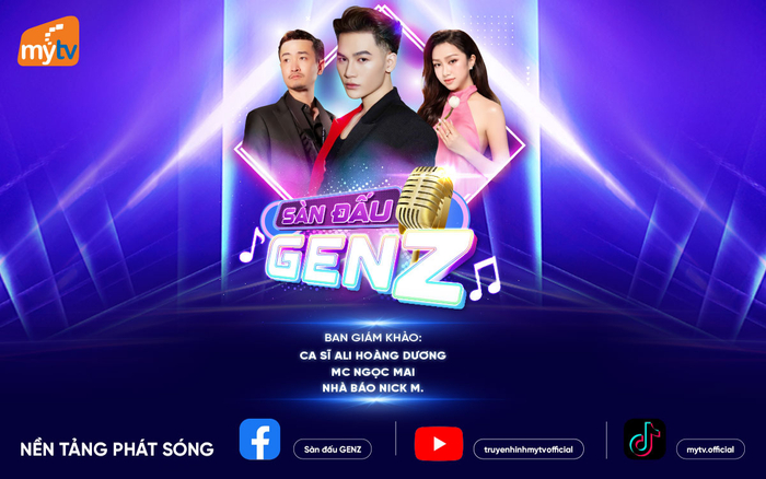 MyTV độc quyền Sàn đấu GenZ - Cuộc thi tìm kiếm tài năng thế hệ mới Ảnh 2