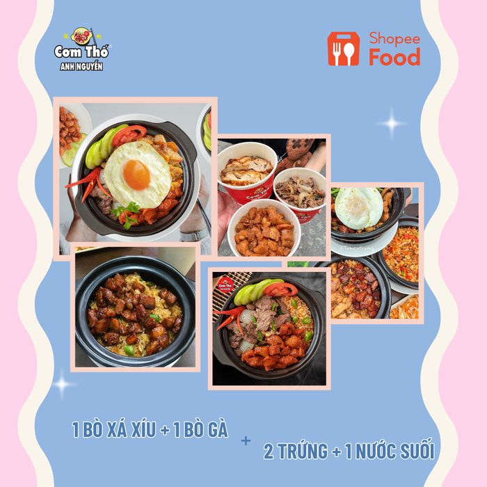 Đặt ngay trên ShopeeFood cùng một combo nước hoặc bánh ngọt, bạn chắc chắn giành điểm 10 trong mắt nàng!