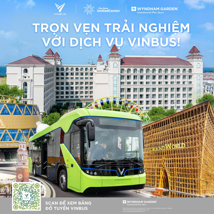 Trọn vẹn trải nghiệm với dịch vụ Vinbus