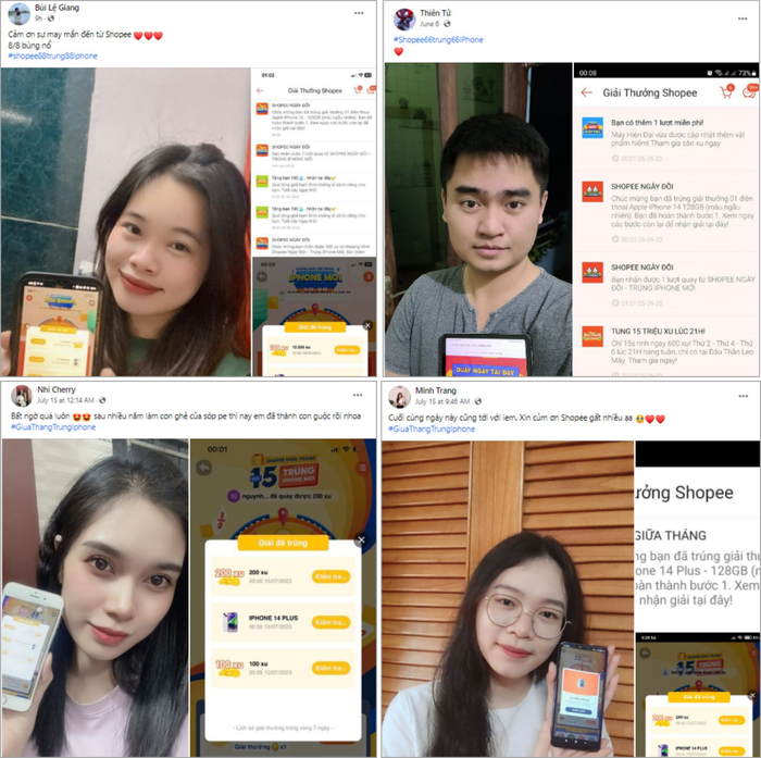 Vào các dịp sale số đôi, sale giữa tháng và sale lương về trước đó, rất nhiều Shopee-ers đã liên tục khoe về màn “xin vía” thành công rực rỡ, mỏi tay unbox quà tặng iPhone trong niềm phấn khích tột độ.