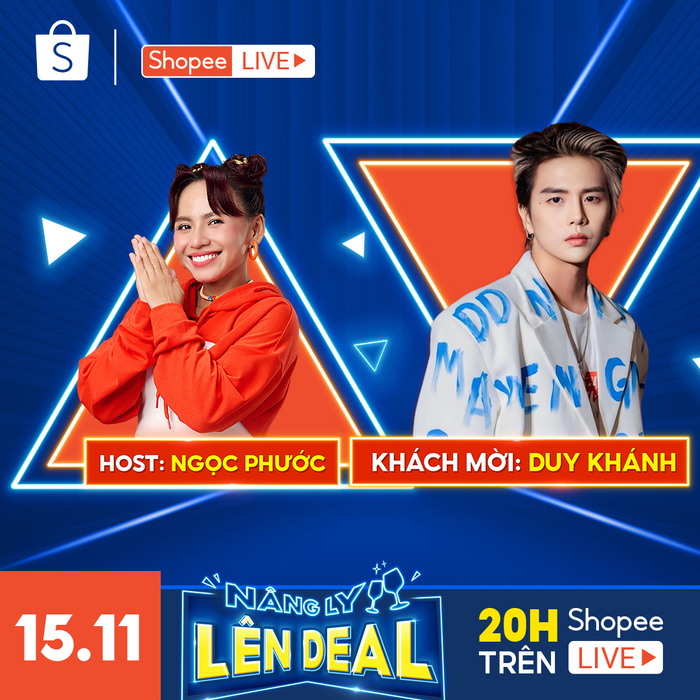 Từ 20H đến 21H30 tối nay, bộ đôi “kẻ tám lạng người nửa cân” trong khoản chặt chém và hài hước này sẽ cùng nhau Nâng ly lên deal và mang đến những ưu đãi siêu cháy cho người xem.