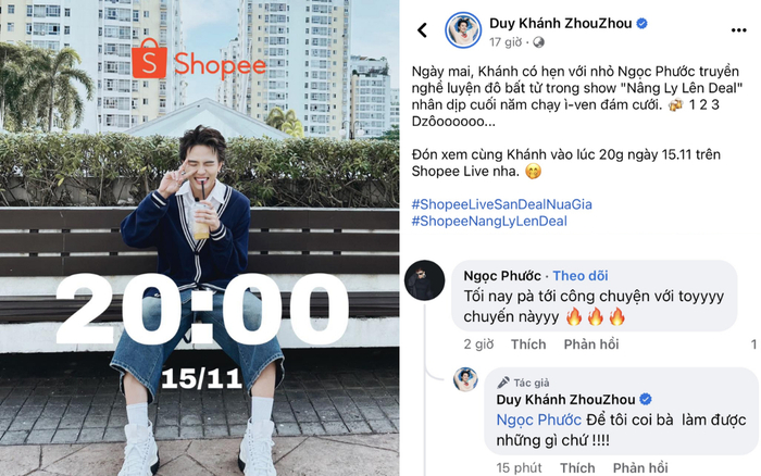 Bận rộn đi ăn cưới, Duy Khánh vẫn kịp hẹn 'Nâng ly lên deal' với Ngọc Phước Ảnh 2