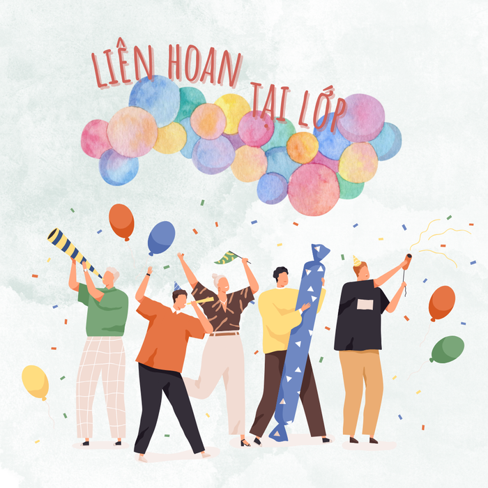 Liên hoan nhẹ nhàng tại lớp vừa giúp các bạn học sinh, sinh viên tiết kiệm chi phí lại còn giúp thầy trò gắn kết và trở nên gần gũi hơn. 