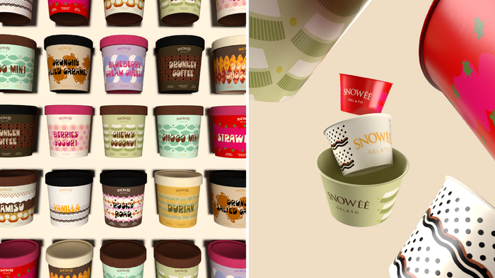 Hệ thống họa tiết lấy cảm hứng từ 100% thành phần tự nhiên cùng màu sắc vui vẻ, tràn đầy sức sống