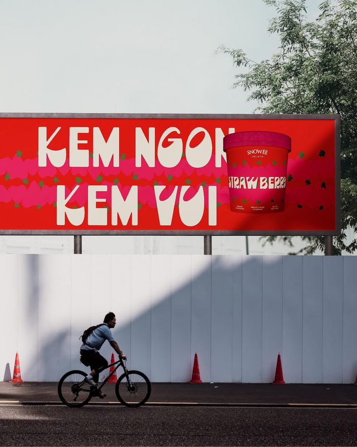 Thông điệp “Kem ngon kem vui” với tinh thần mới của Snowee: “vui vẻ, phóng khoáng, táo bạo và tràn đầy năng lượng”