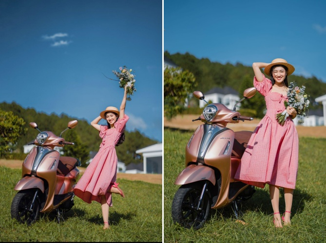 Phương Nhi sánh đôi bên người bạn thanh lịch, trẻ trung