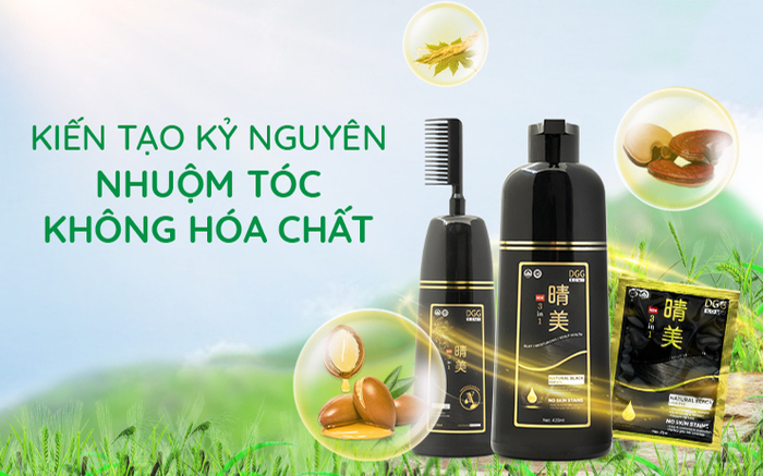 Dầu gội nhuộm tóc Komi dẫn đầu xu thế nhuộm tóc chiết xuất thực vật Ảnh 2