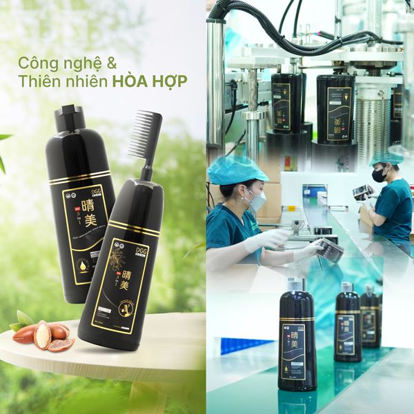 Dầu gội nhuộm tóc Komi DGG chuyển giao công nghệ độc quyền từ Nhật Bản