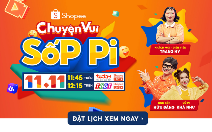 Thứ 7 cuối tuần này, Trang Hý sẽ xuất hiện với tư cách khách mời tại Chuyện Vui Sốp Pi 11.11 thuộc khuôn khổ sự kiện “11.11 Shopee Live - Thời Trang & Mỹ Phẩm Sale Khủng Nhất Năm”