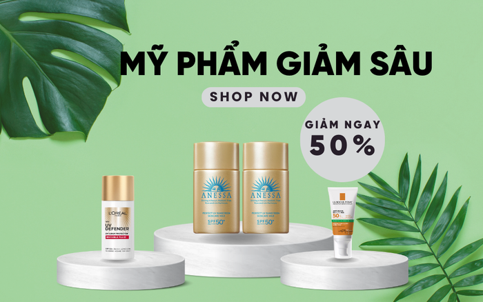 Nhanh tay săn hàng skincare chính hãng trên Shopee Mall với ưu đãi giảm đến 50% trong hôm nay.