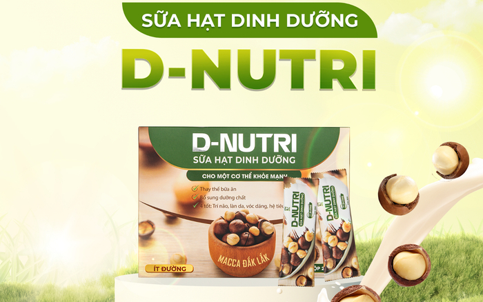 Sữa hạt dinh dưỡng D-Nutri - thay thế bữa ăn cho gia đình Việt Ảnh 2