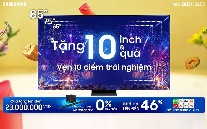 TikToker Việt vui như hội khi chớp được ưu đãi lên đời TV hấp dẫn Ảnh 2