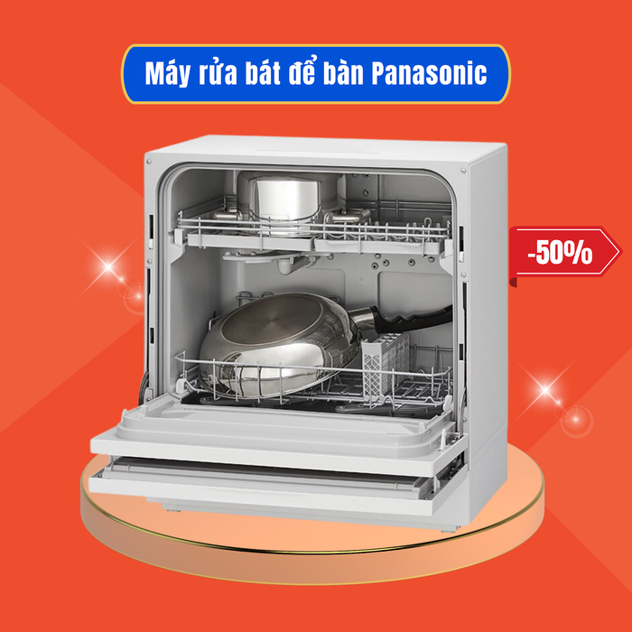 Sắm ngay em máy rửa bát đang được giảm hơn 50% này để khiến việc bếp núc trở nên dễ thở và nhẹ nhàng hơn trong mùa bận rộn cuối năm bạn nhé.