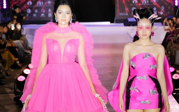 Tài năng nhí Đàm Thuỷ Tiên khoe thần thái sắc lạnh trên sàn diễn Ảnh 2