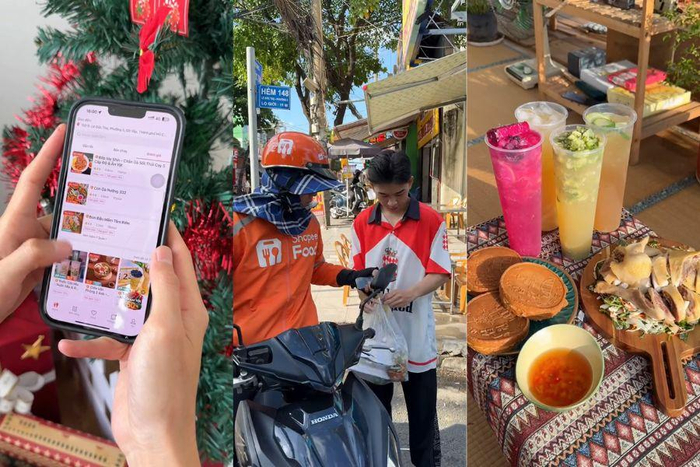 Chỉ cần truy cập vào ứng dụng ShopeeFood, Khải Khám Phá đã có thể “rinh” về nhà cả một bàn tiệc toàn những món “làm mưa làm gió” trong thời gian qua.