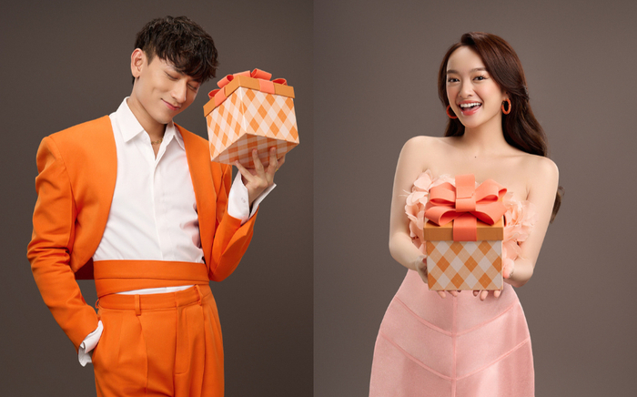 Kaity Nguyễn - Isaac 'lên đồ' sang chảnh dự tiệc sinh nhật Shopee Ảnh 2