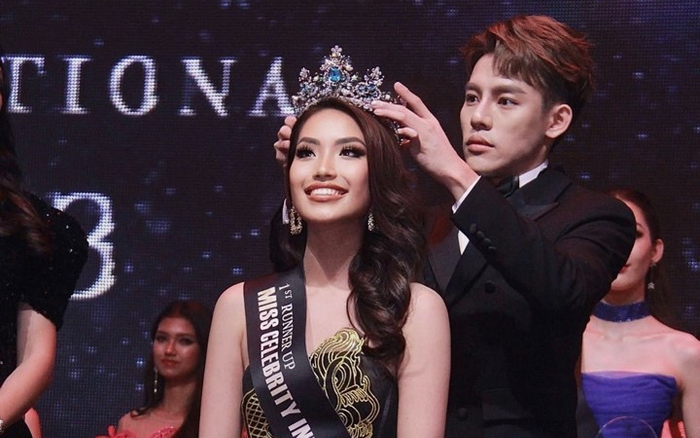 Nguyễn Lâm Châu đăng quang Miss Celebrity International 2023 Ảnh 2