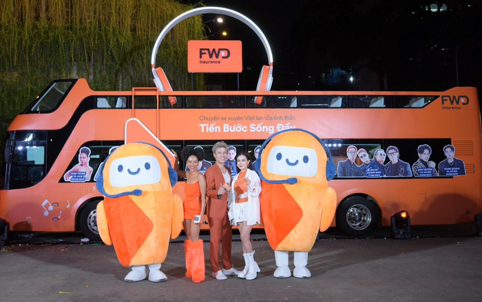 Anh Tú, DaLAB, Isaac, ... đồng hành cùng chuyến xe lan tỏa tinh thần 'tiến bước sống đầy' của FWD Ảnh 2