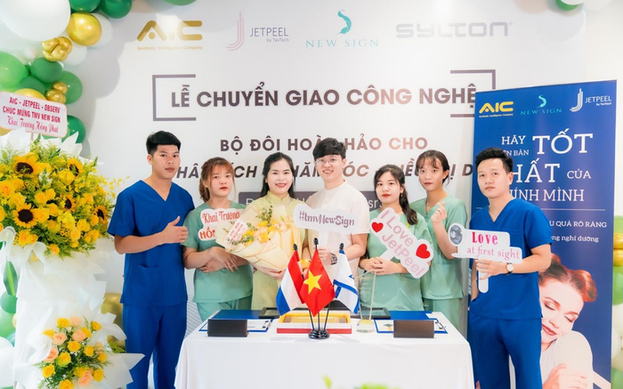 Thẩm mỹ viện New Sign chuyển giao thành công bộ đôi công nghệ chẩn đoán và chăm sóc da Châu Âu Ảnh 2