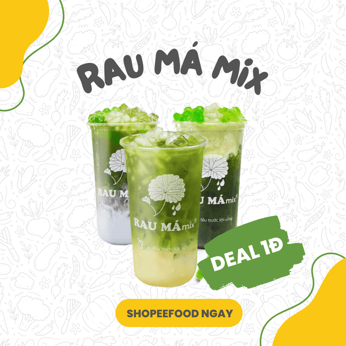 Tháng 6 này, Rau Má Mix chiêu đãi thực khách tại TP.HCM loạt deal 1 đồng cho các combo đặc biệt, đồng thời tặng thêm mã RMM20 giảm 20.000 đồng.