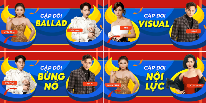 Isaac - Min sẽ có một màn kết hợp “bùng nổ visual”? Sân khấu chung cho hai giọng hát nội lực Myra Trần - Võ Hạ Trâm? Myra Trần và Đức Phúc sẽ tiếp tục kết hợp sau dự án “Tình yêu đến sau”?