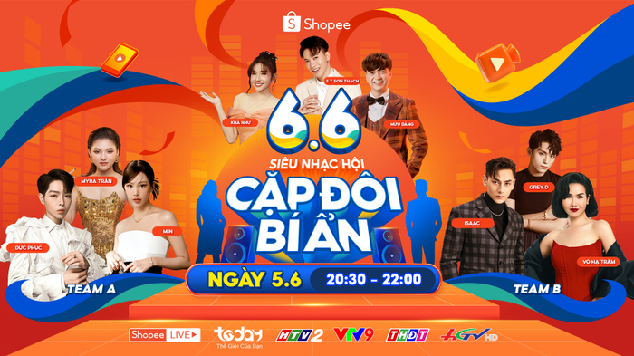 Tham gia bình chọn cặp đôi và đón xem show để không bỏ lỡ tổng quà tặng lên đến 1 tỷ đồng.