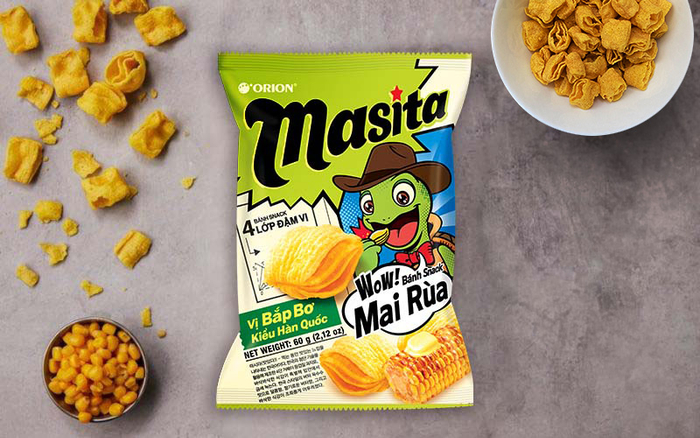 Cấu trúc độc đáo và hương vị thấm đều, ngon siêu cuốn là những yếu tố giúp Masita thành công chinh phục fan ăn vặt