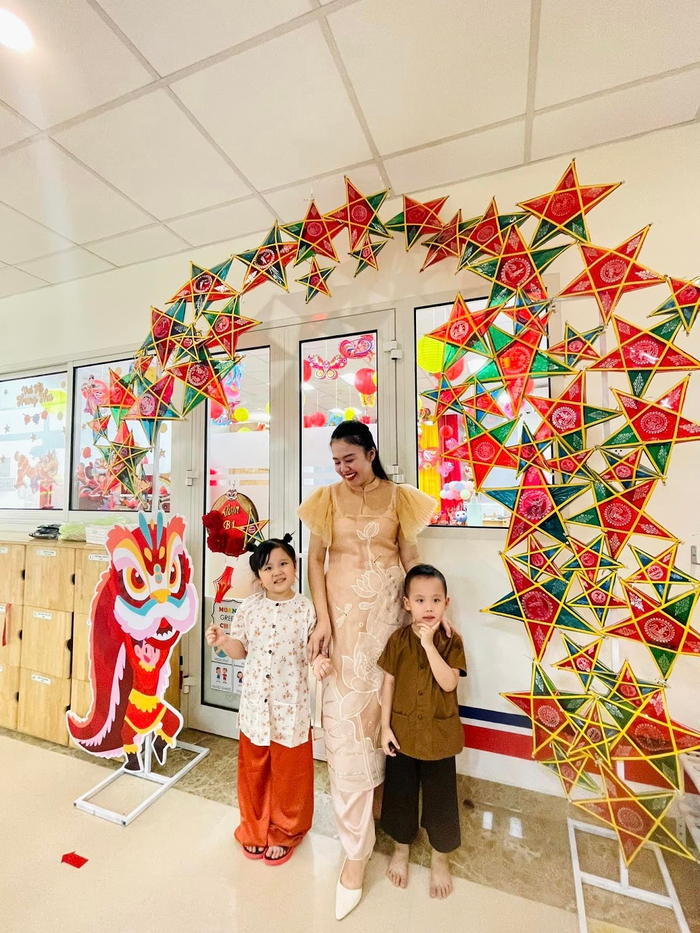 Mẹ 3 con Hoàng Hải Hà đảm đang, chỉnh chu từ điều nhỏ nhất Ảnh 1