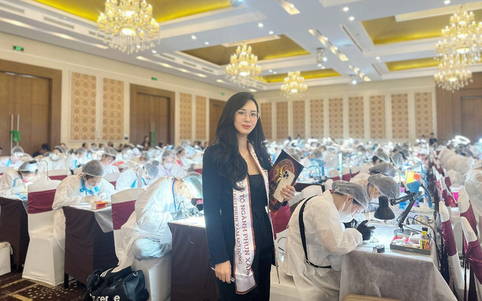 Master Quynh Thuong Nguyen làm giám khảo tại giải đấu phun xăm mở rộng hướng về cội nguồn 2023 Ảnh 2