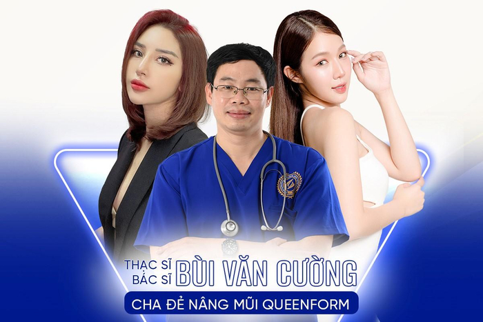 Ths.Bs Bùi Văn Cường cha đẻ dáng mũi Queenform bọc Fascia