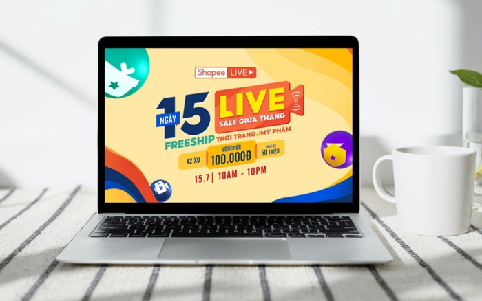 Cặp bài trùng BB Trần và Tina Thảo Thi chiếm sóng Shopee Live Ảnh 2