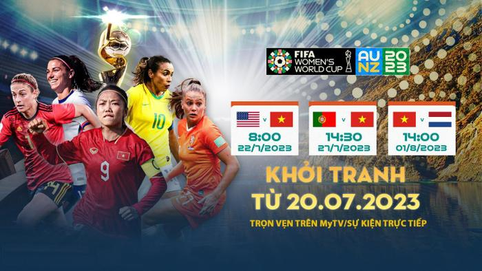  Xem trực tiếp và trọn vẹn FIFA World Cup nữ 2023 trên Truyền hình MyTV Ảnh 1