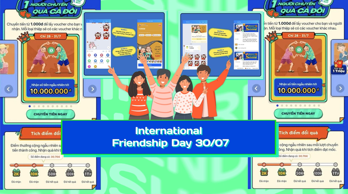 Tình Bạn Vạn Người Mê 2022 là chiến dịch quy mô đầu tiên chào mừng Tháng Tình Bạn tại Việt Nam